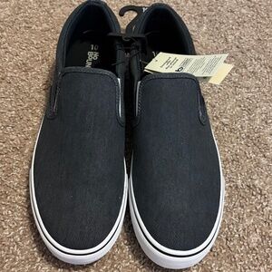 🛍️ NWT! 🛍️ SLATE GRAY CANVAS SLIP-ON 👟 MEN'S 10